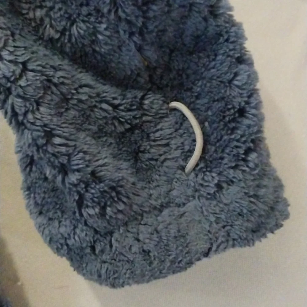 Columbia Fuzzy Fleece Blue Kids Jacket XXS 4/5